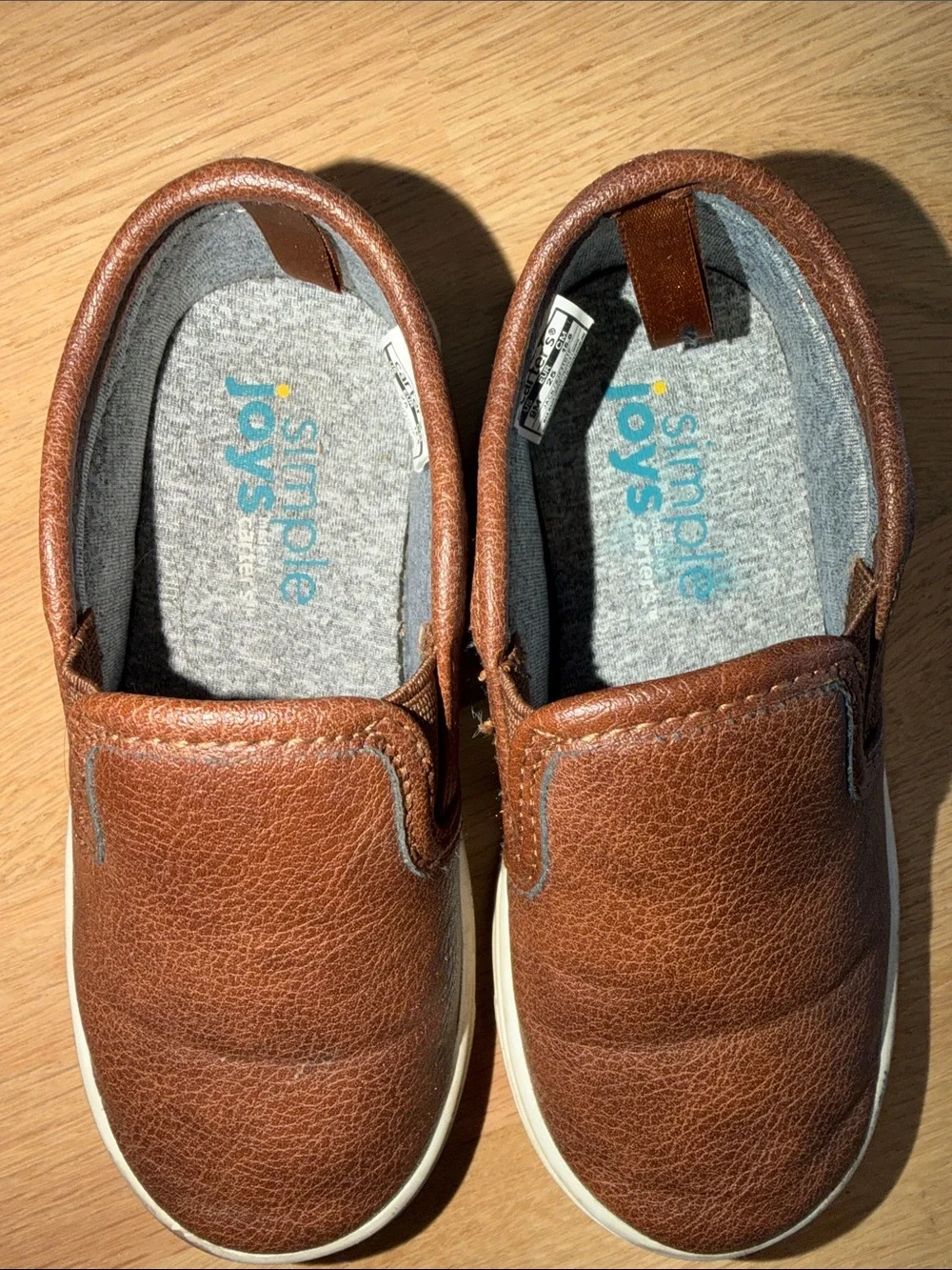 Carter's Toddler Slip-On Moccasins in Brown